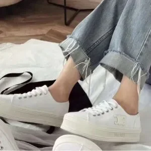 Celine | Shoes | Jane Low Laceup Sneaker In Canvas And
